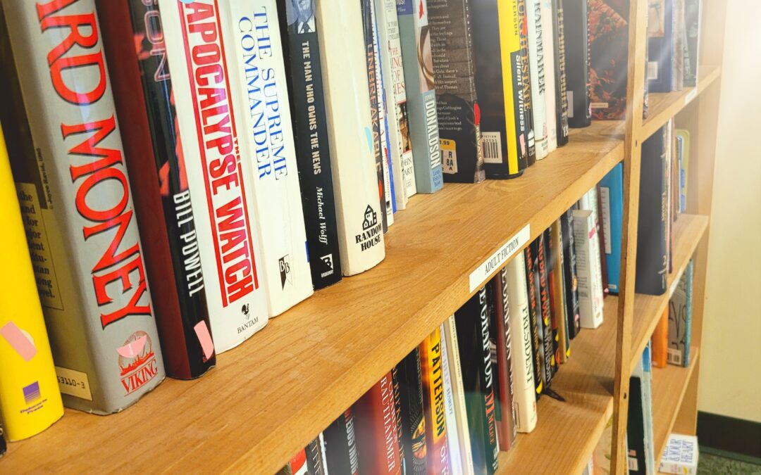 BOOKS: Good for your health and available for free in our building.